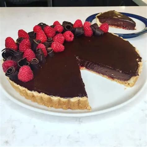 Raspberry Chocolate Ganache Tart Margot Dreams Of Baking