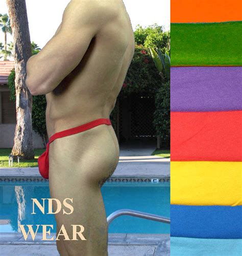 C Ring Snap Backless Pouch Hot Colors Men S Clothing Abc Underwear