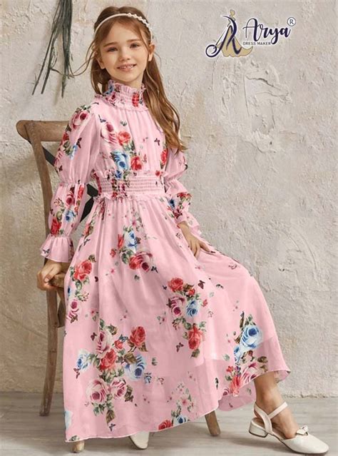 Full Frock Patterns For Girls