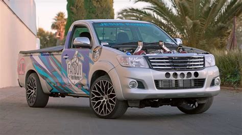 Toyota Hilux With Twin-Turbo V12, Supra Gearbox Is Sweet Overkill