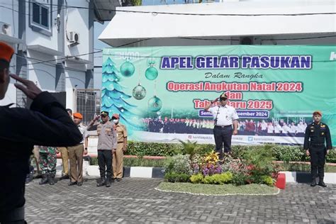 Apel Gelar Pasukan KAI Daop 4 Siagakan 2 768 Personil Layani Penuh Di