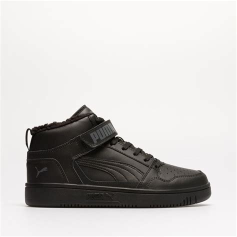 Puma Rebound Mid Strap Wtr Czarny M Skie Buty Lifestyle