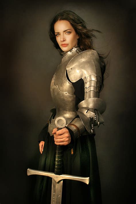 Fairytas — Inspiration Women In Armour Sword Photography