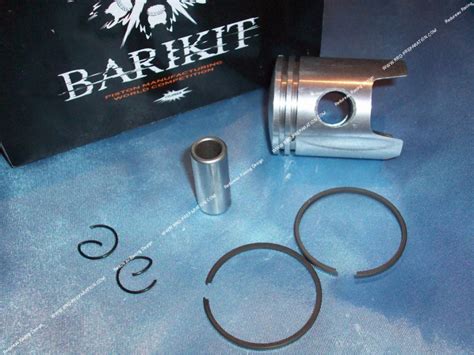 Piston Ø39mm bi segment BARIKIT pour kit 50cc AIRSAL BARIKIT sur MBK