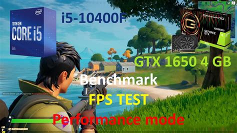 I F Gtx In Fortnite Performance Mode Benchmark Fps