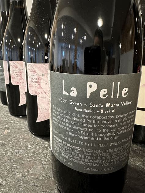 2019 La Pelle Syrah Bien Nacido Block 8 Usa California Central Coast