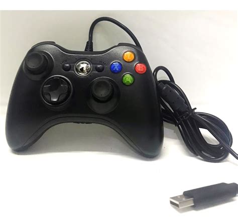 Controle Joystick Para Xbox 360 E Pc Com Cabo Fio Cabo Usb Mercado Livre