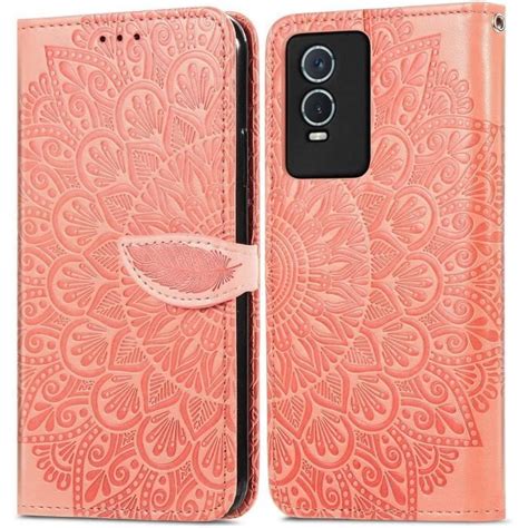 Coque Vivo Y S Pouces Pu Cuir Couverture Magn Tique Conception En