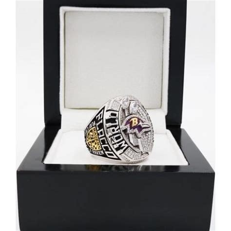 2012 Baltimore Ravens Super Bowl XLVII World Championship Ring, Replica ...