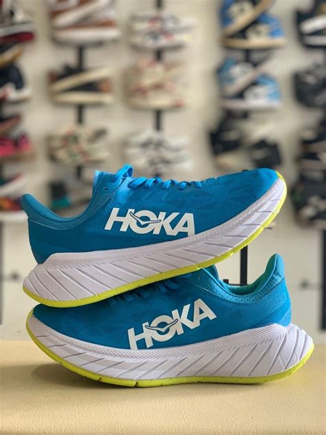 Hoka Carbon X Blue On Carousell