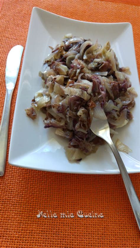 Radicchio Rosso Di Chioggia Cotto In Padella Ricetta Base Miriam