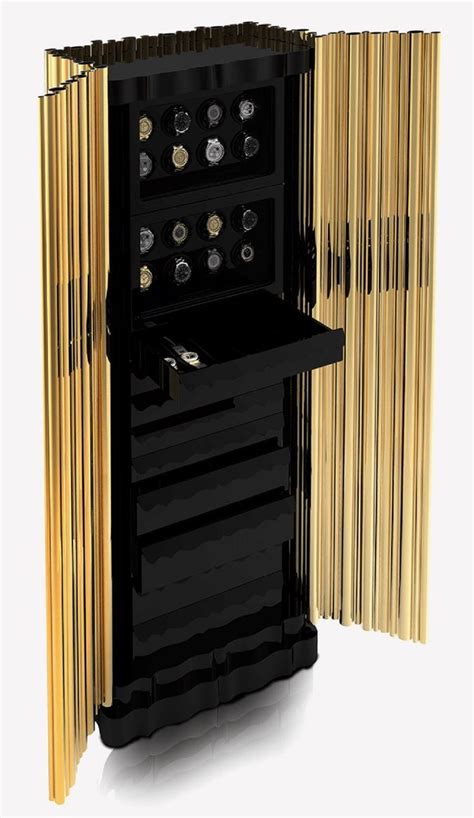 Cpblack Luxus Safe By Casa Padrino Gold Schwarz Uhrensafe