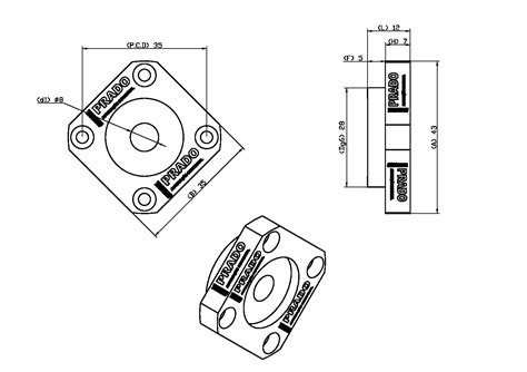 Mancal Para Fuso Ff Prado Automa O Industrial