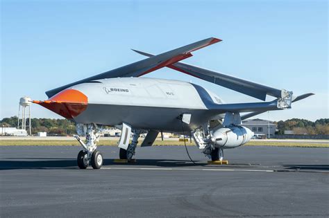 US Navy Ground Tests MQ 25 Stingray Aerial Refueling Drone