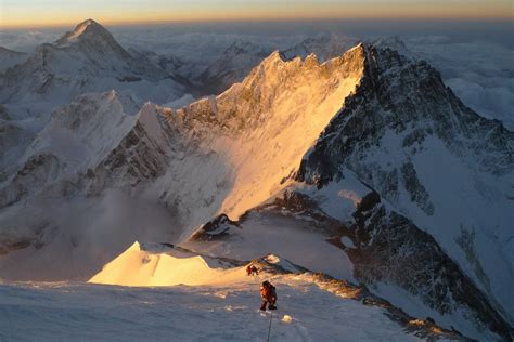 An Everest sunrise... | Everest, Countryside landscape, Natural landmarks