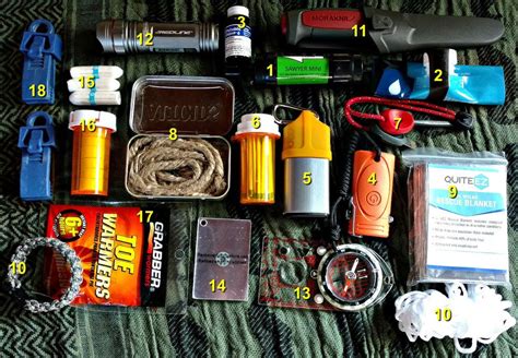 Prep Compact Minimal Survival Kit Survival Kit Urban Survival