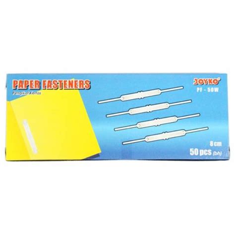 Jual Acco Fasteners Paper Fastener Joyko Putih Shopee Indonesia