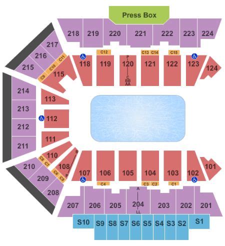 BMO Harris Bank Center Tickets and BMO Harris Bank Center Seating Chart ...