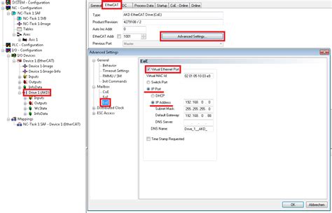 Setting Up Ethernet Over EtherCAT EoE