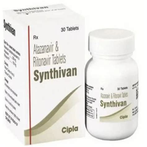 Atazanavir Ritonavir Atazanavir Ritonavir Cipla Synthivan Tablets