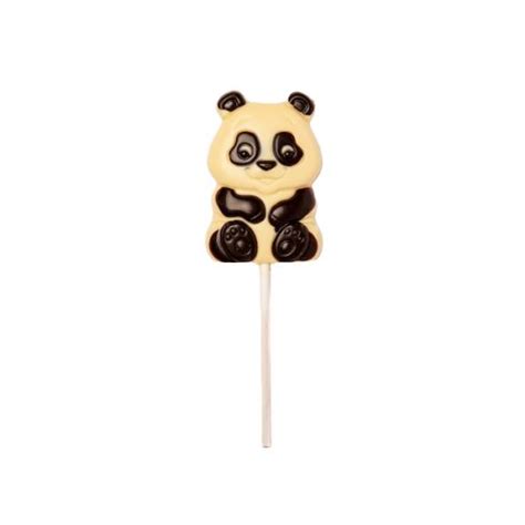 White Chocolate Panda Lollipop | Webshop Leonidas