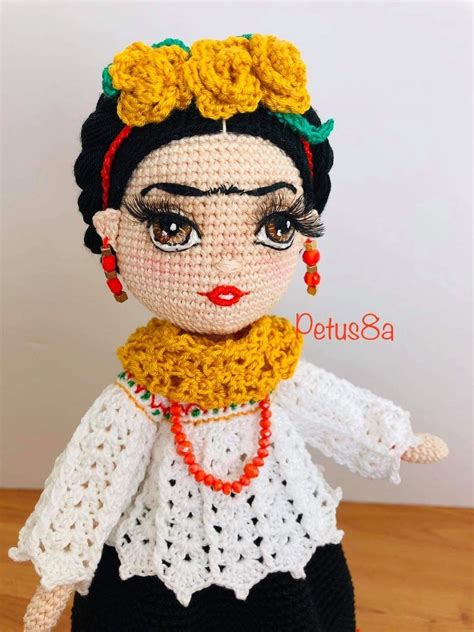 Amigurumi Doll Frida Kahlo Free Crochet Pattern Artofit