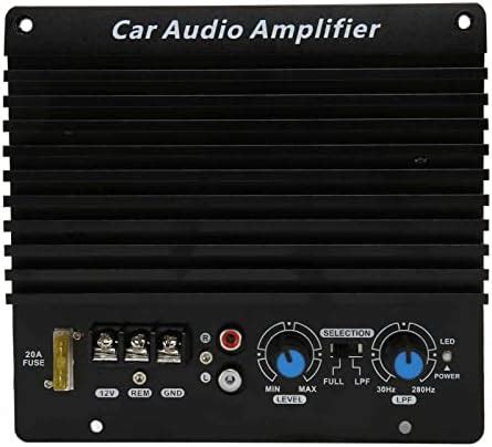 Amazon 300W 12V Car Amplifier Board High Power Vehicle Subwoofer