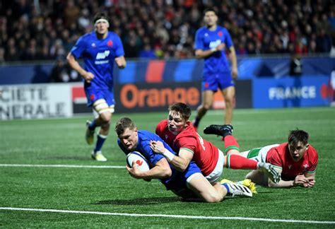 Rugby Revivez En Images La Victoire Des Bleuets Sur Le Pays De