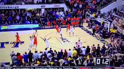 Buzzer Beater Tyler Ennis Syracuse Vs Pittsburgh Youtube