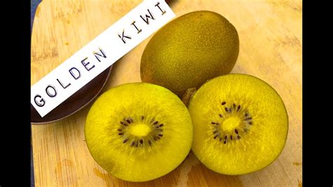 Golden Kiwi How To Cut And Eat The Best Way Youtube