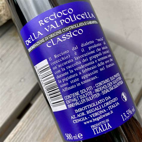 Recioto Della Valpolicella Classico 2016 White Fox Wines