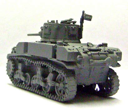 Milicast Models AFVs Stuart III IV Light Tank M3A1 NW Europe W