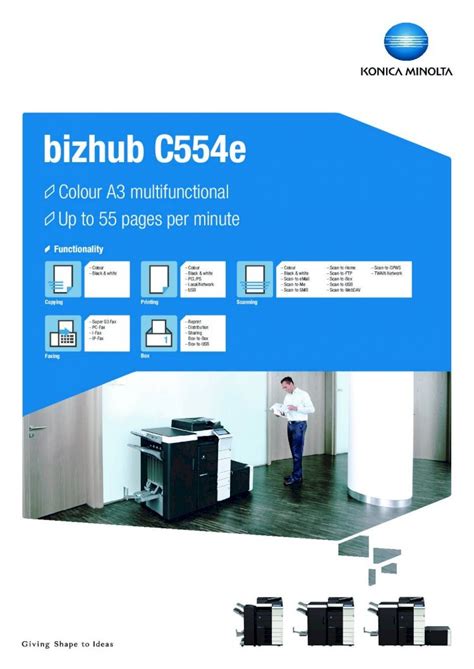 Pdf Bizhub C E Infocopy Datasheet Bizhub C E Descriptions