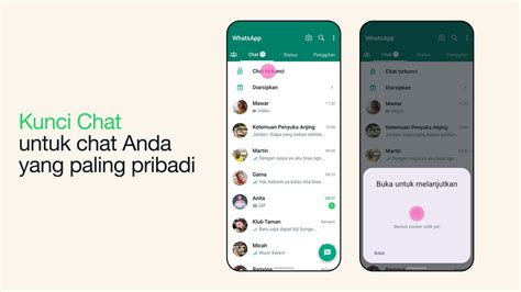 Tips Cara Mengaktifkan Kunci Chat Whatsapp Untuk Menyembunyikan