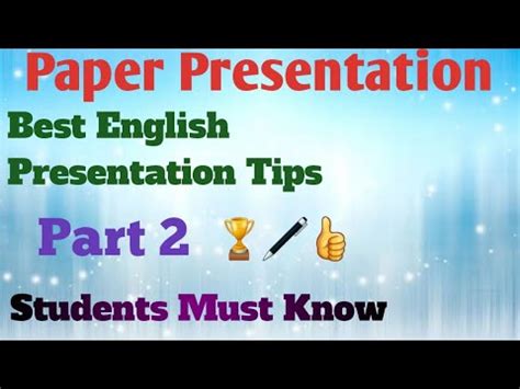 Best English Paper Presentation In Board Exams Part Presentation