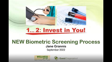 Biometric Screening Info Session Youtube