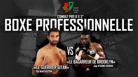 Gala De Boxe Anglaise Championnat Pro YouTube