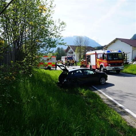 Verkehrsunfall Mit Verletzten Einsatzbericht Piding Urwies