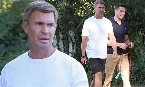 Jeff Lewis And His Ex Boyfriend Scott Anderson Reunite For A Walk With