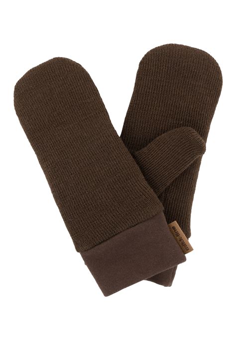 Rukavice Mikk Line Knit Mittens Slate Black KROKI detská obuv