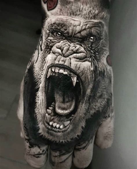 Magnificent Gorilla Tattoo Designs With Meanings