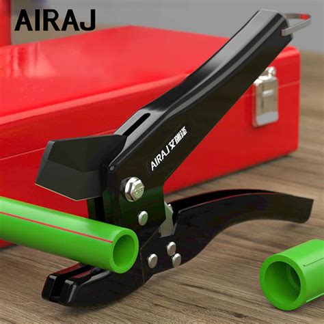 AIRAJ Pipe Cutter 33 65mm SK5 Steel PPR PVC Cutter Ratchet Adjustment