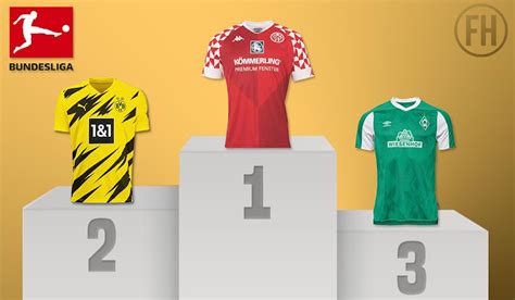 Ranking All 20-21 Bundesliga Home Kits - From Worst To Best - Footy ...