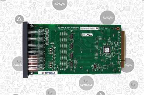 Tarjeta De Expansi N Avaya Ip Puertos Comsale Srl