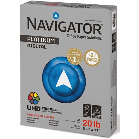 Navigator Platinum Office Multipurpose Paper Bright White Copy