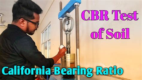 Cbr Test Of Soil California Bearing Ratio In English Highway