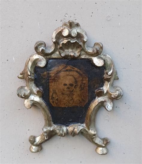 Cartagloria Memento Mori Legno Fine XVIII Secolo Barnebys