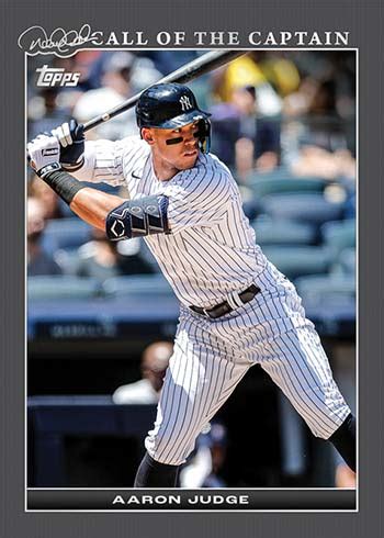 2022 Topps X Derek Jeter Call Of The Captain Checklist Box Info