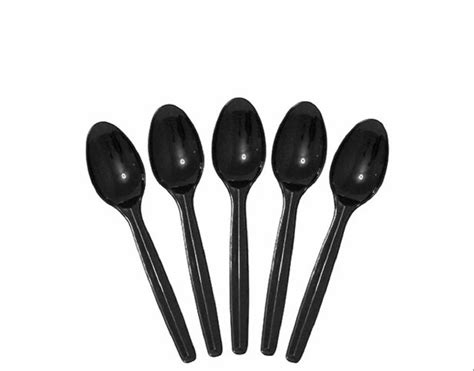 Pcs White Disposable Plastic Spoon For Event And Party Supplies At