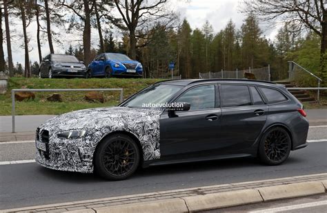 2025 BMW M3 CS Touring Looks Ready For Production In New Spy Shots